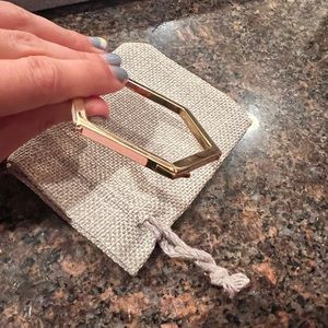 Hexagon Tory Burch bangle